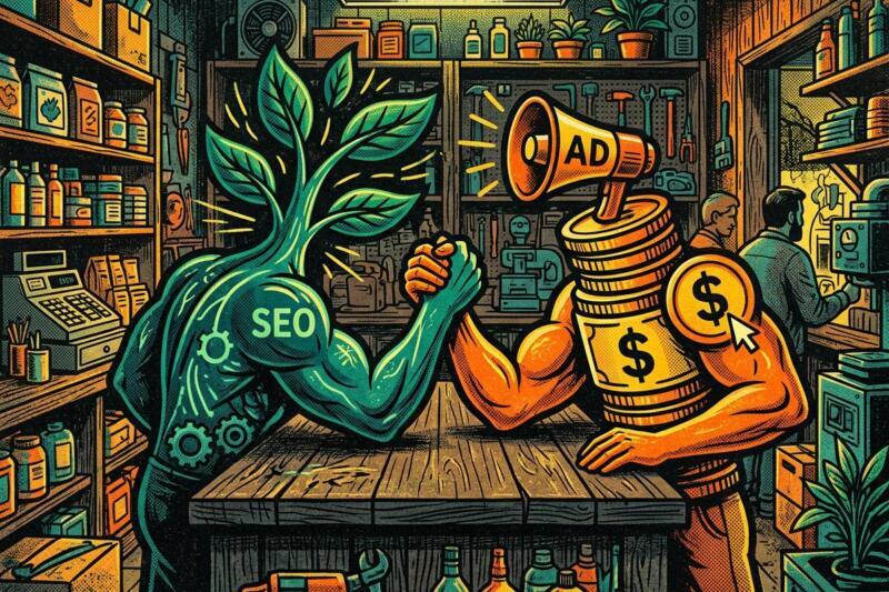 Organic SEO vs Paid Search in 2026: Where Each One Wins